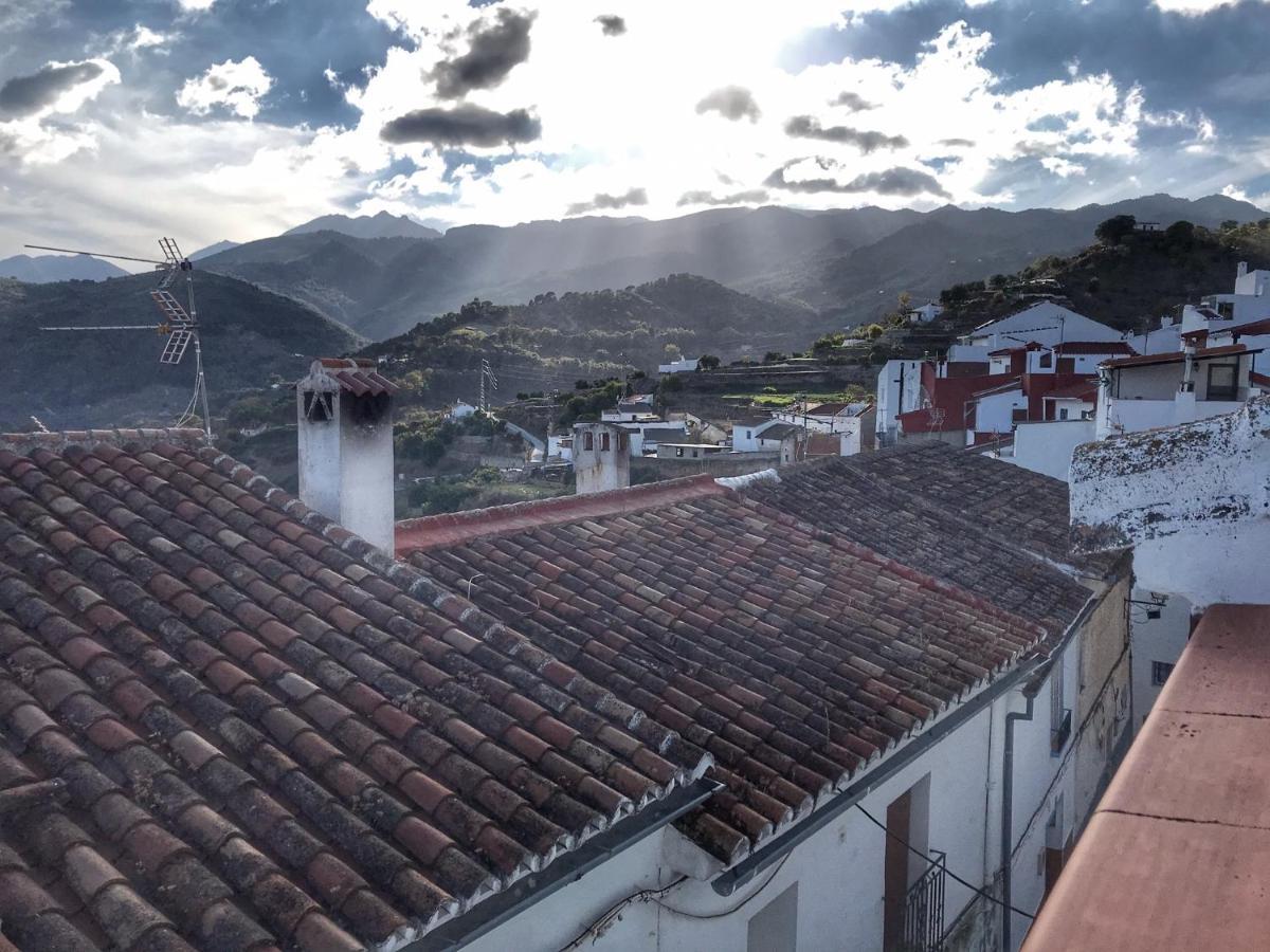 Casa Juncaria Villa Yunquera Bagian luar foto