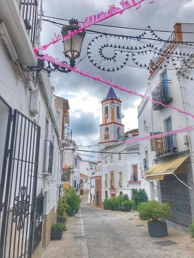 Casa Juncaria Villa Yunquera Bagian luar foto